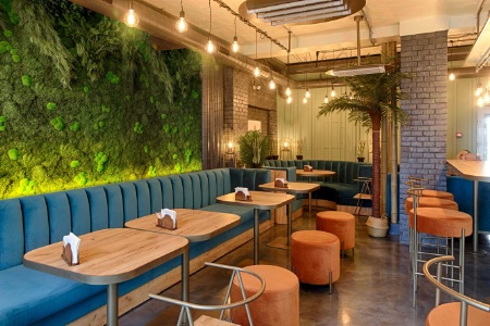 Vertuoz a installé ses premières dalles isonorisantes en végétaux stabilisés dans un restaurant de Béthune. Vertuoz a installé ses premières dalles isonorisantes en végétaux stabilisés dans un restaurant de Béthune.