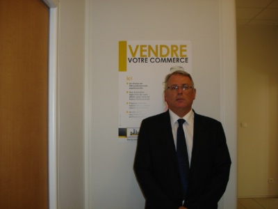 Philippe Raguenes est le directeur des agences Century21 Ouest Commerces à Brest et Quimper.