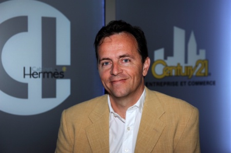 Daniel Garnier, directeur du Cabinet Hermès Century 21 à Lyon.