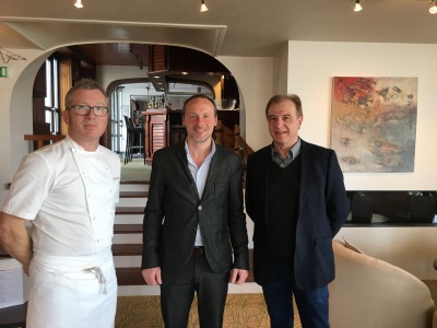 Laurent Cesne, Bruno Huard et Gérard Euller.
