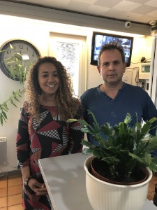 Franck et Nadia Guizelin, les nouveaux propriétaires de Plaisance Brit Hotel.