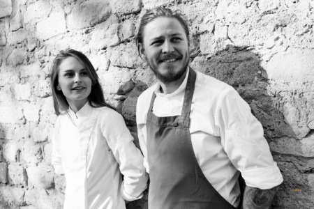 Coline Leenhardt et Mathew Hegarty.