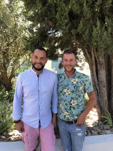 Arnaud Payet et Cédric Montech.
