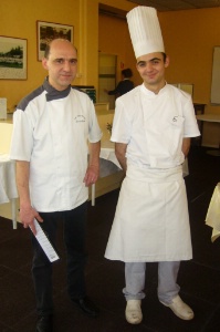 Laurent Butot et Maxime Martinez, lauréat de la finale Limousin. Laurent Butot et Maxime Martinez, lauréat de la finale Limousin.