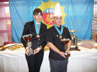 Emilie Ragot et Quentin Langendorf, vainqueurs de la XIIème Coupe Canardiers.