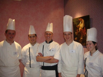 De gauche  droite : Matthieu Chavalle (Nord Picardie), Adrian Vidal (Paca), Alexandre Bernaz (Rhne Alpes), Mickal Grizard (Bourgogne), Julie Bronner (Alsace).