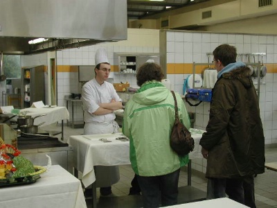 Dans les cuisines du CFA de Laon. Dans les cuisines du CFA de Laon.