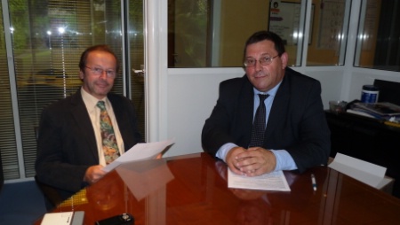 Christian Navet, président de la 17ème CPC et de l'Upih (Umih) et Christian Petitcolas, Inspecteur général de l'Education nationale. Christian Navet, président de la 17ème CPC et de l'Upih (Umih) et Christian Petitcolas, Inspecteur général de l'Education nationale.