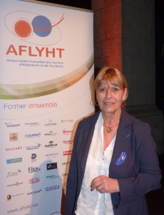 Agnès Vaffier, présidente de l'Aflyht.