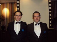 Guillaume Rouxel et Thomas Aussan Geru, les animateurs de la soirée.