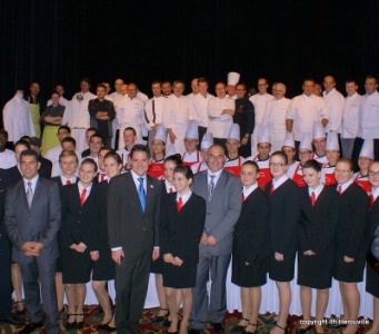 Les BTS et professeurs d'Hérouville-Saint-Clair rencontrent les chefs normands. Les BTS et professeurs d'Hérouville-Saint-Clair rencontrent les chefs normands.
