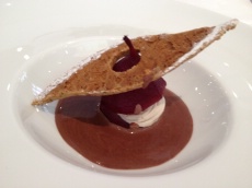 Le dessert du gagnant.
