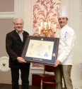 Alain Dutournier, parrain de la promotion juin 2013 du Cordon Bleu Paris