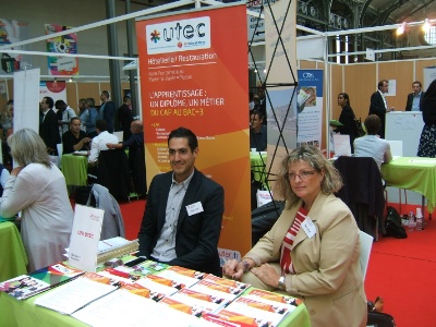 Julien tari, développeur de l'apprentissage au CFA Utec à Meaux, et Patricia Ledain, développeur de l'apprentissage au CFA Utec à Avon, ont reçu une quarantaine de CV.