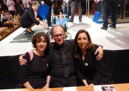 Les membres du jury salle : Julie Trochain, Bruno Treffel et Stéphanie Leclerre, membres fondateurs de l'association Ô Service. Les membres du jury salle : Julie Trochain, Bruno Treffel et Stéphanie Leclerre, membres fondateurs de l'association Ô Service.