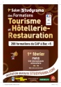Plus de 200 formations seront présentées au Salon Studyrama tourisme & hôtellerie-restauration