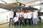 Dix étudiants de Ker Lann cuisinent sous un Rafale