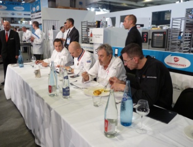 Le jury cuisine : Johan Leclerre (Mof), Pierre Caillet (Mof), Henri Gouny, et Christophe Gasper. Le jury cuisine : Johan Leclerre (Mof), Pierre Caillet (Mof), Henri Gouny, et Christophe Gasper.