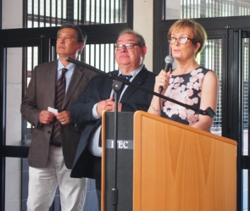 Patrice Lis, Jean-René Vogler et Dominique Loiseau.