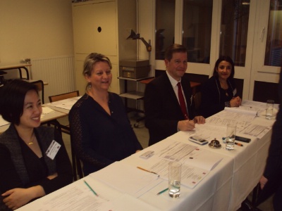 Le jury de l'épreuve hébergement.