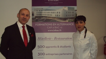 Emmanuel Fournis et Noëlle d'Hainaut, pour qui la cuisine n'est rien sans la salle.