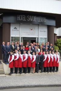 Organisateurs et candidats du 6e trophée Thonon Chateldon. Organisateurs et candidats du 6e trophée Thonon Chateldon.