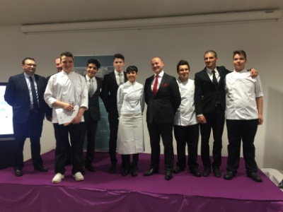Les candidats et leurs parrains.
