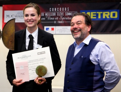 Jade Dufrenoy et les autres finalistes iront découvrir le vignoble australien de Michel Chapoutier en fin d'année.