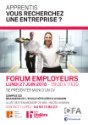 Forum de l'apprentissage à l'école hôtelière d'Avignon le 27 juin