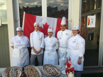 La délégation canadienne.