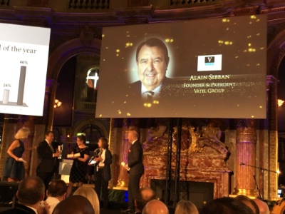 Alain Sebban recevant sa distinction à l 'Intercontinental Paris Le Grand. Alain Sebban recevant sa distinction à l 'Intercontinental Paris Le Grand.