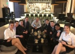 Les étudiants du lycée Martin Bret au salon Safim
