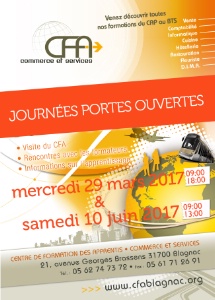 Journées portes ouvertes au CFA de Blagnac Journées portes ouvertes au CFA de Blagnac