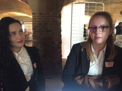 Iseline Fougeron et Sophie Lefort, deux candidates. Iseline Fougeron et Sophie Lefort, deux candidates.