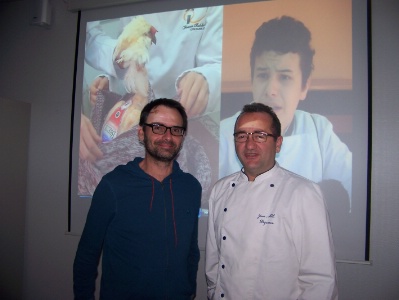 À l'origine du projet : le documentaliste Yann Mathieu et le professeur de cuisine Jean-Noël Duperron. À l'origine du projet : le documentaliste Yann Mathieu et le professeur de cuisine Jean-Noël Duperron.