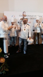 Cyril Gaidella, champion de France du dessert professionnel.