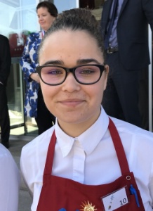 Mélina Fauvel, lauréate en catégorie bac pro.