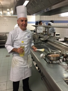 Ludovic Royer, 2e en cuisine.