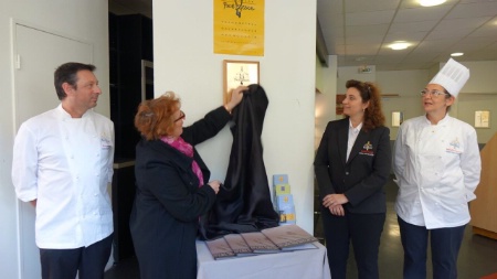 La Fondation Paul Bocuse a dévoilé une plaque pour la participation du CFA.