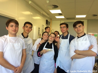 Au programme, démonstration de cuisine moléculaire.