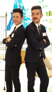 le tandem Guillaume Samarito et Anthony Beudin.