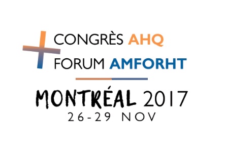 21ème Forum Mondial de l'AMFORHT à Montréal 21ème Forum Mondial de l'AMFORHT à Montréal