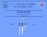 « Concours Européen du Trancheur Junior », le 22 janvier 2018