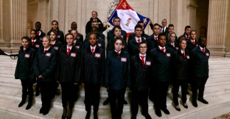 Les élèves du lycée Antonin Carême aux palais des Invalides Les élèves du lycée Antonin Carême aux palais des Invalides