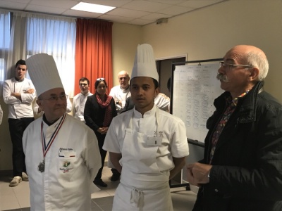 Ariful Mozumber du CFA de Cannes défendra sa région à la finale MAF cuisine chaude à Paris Ariful Mozumber du CFA de Cannes défendra sa région à la finale MAF cuisine chaude à Paris