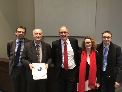 De g à d : Erwan Dutheil, Pierre Berthet, Philippe Gauguier, Martine Leurion (ancienne élève, devenue enseignante au sein du lycée) et Bernard Cuvillier (ancien élève, ayant travaillé dans l'hôtellerie avant de devenir responsable de la formation d'un groupe bancaire). De g à d : Erwan Dutheil, Pierre Berthet, Philippe Gauguier, Martine Leurion (ancienne élève, devenue enseignante au sein du lycée) et Bernard Cuvillier (ancien élève, ayant travaillé dans l'hôtellerie avant de devenir responsable de la formation d'un groupe bancaire).