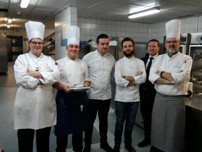 3ème prix : Gauthier Lemaire-Terava et son Finesse cheesecake by Terava