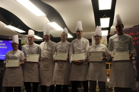 Les lauréats du trophée des Jeunes Cuisiniers des Haut de France Les lauréats du trophée des Jeunes Cuisiniers des Haut de France