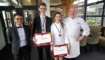 Deux élèves médaillés d'or aux olympiades des métiers Bretagne pour le lycée Yvon Bourges de Dinard