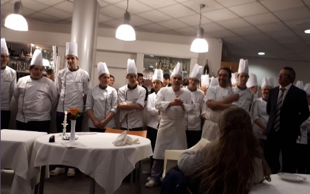 Soirée gastronomique au lycée Albert Bayet autour de trois anciens Soirée gastronomique au lycée Albert Bayet autour de trois anciens